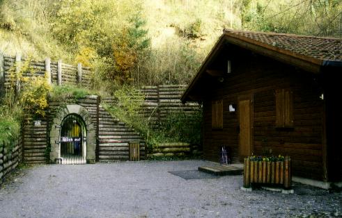 Eingang zum Besucherbergwerk